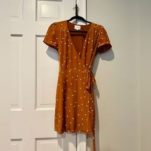 Sezane silk wrap dress - size FR36 (fits US 2/4)